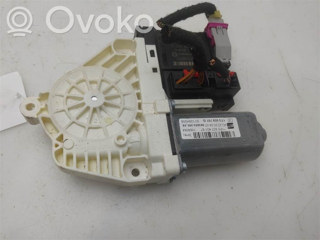 Seat Leon (1P) Motor del regulador de la ventanilla de la puerta delantera