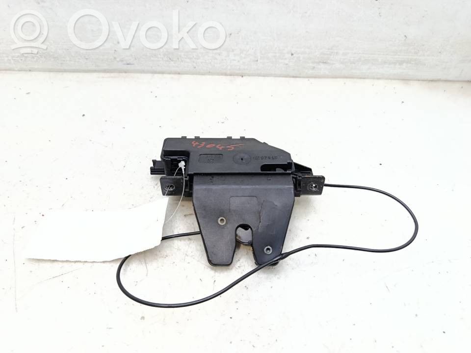 BMW 1 E81 E87 Blocco/chiusura/serratura del portellone posteriore/bagagliaio
