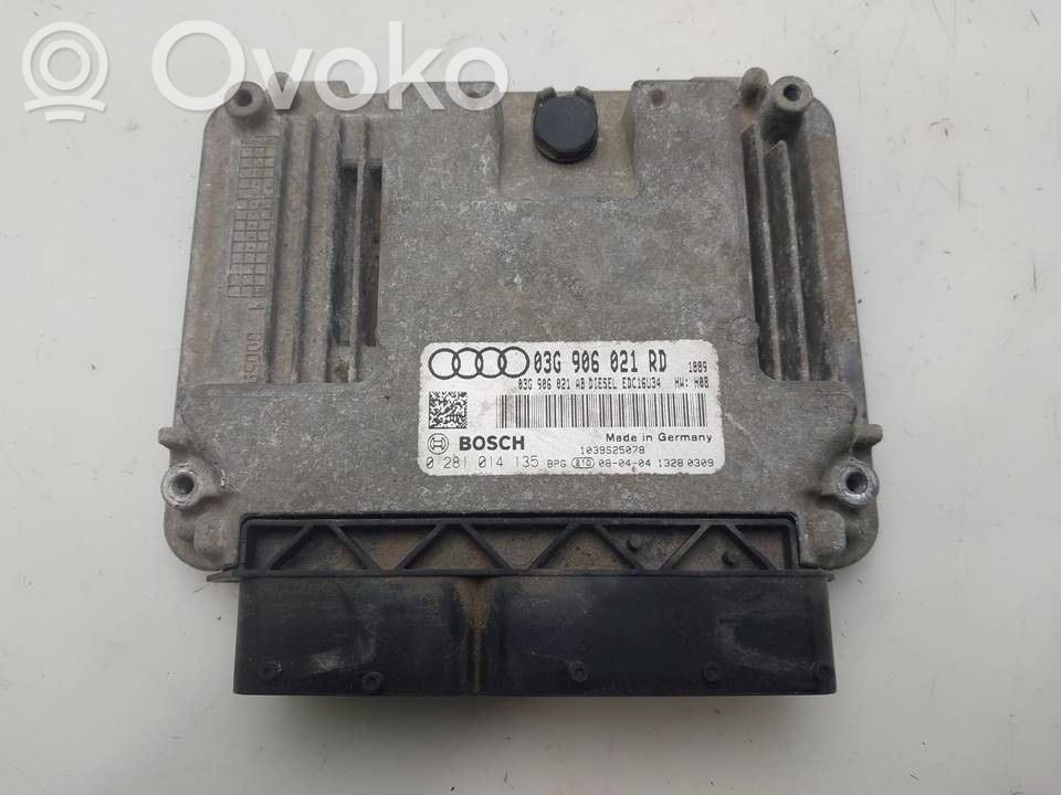 Audi A3 S3 8P Engine control unit/module 
