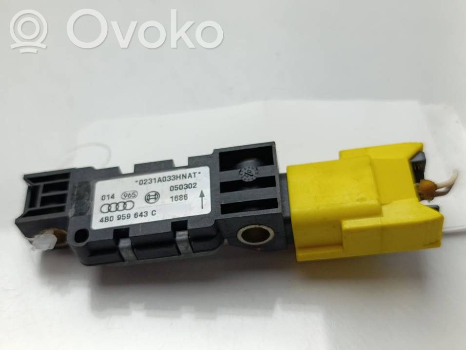 Volkswagen Phaeton Sensor impacto/accidente para activar Airbag 