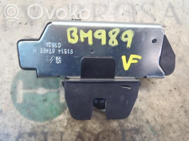 Tailgate lock latch   8719F8