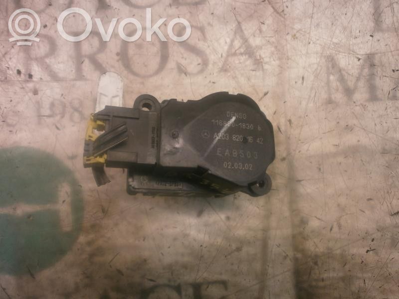 Mercedes-Benz ML W163 Commande de chauffage et clim 