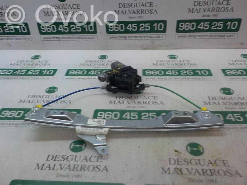 Opel Corsa E Regulador manual de la ventanilla delantera 