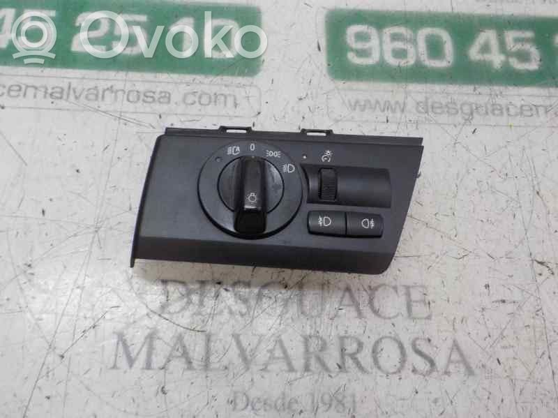 BMW X3 E83 Interruptor de control del panel de luces 