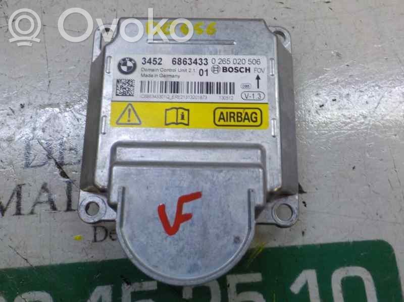 Unidad de control/módulo del Airbag   34526863433,34526863433,0265020506