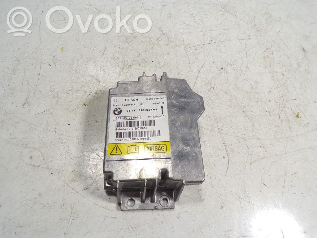 Airbag control unit/module   65779184432,916605701,0285010066