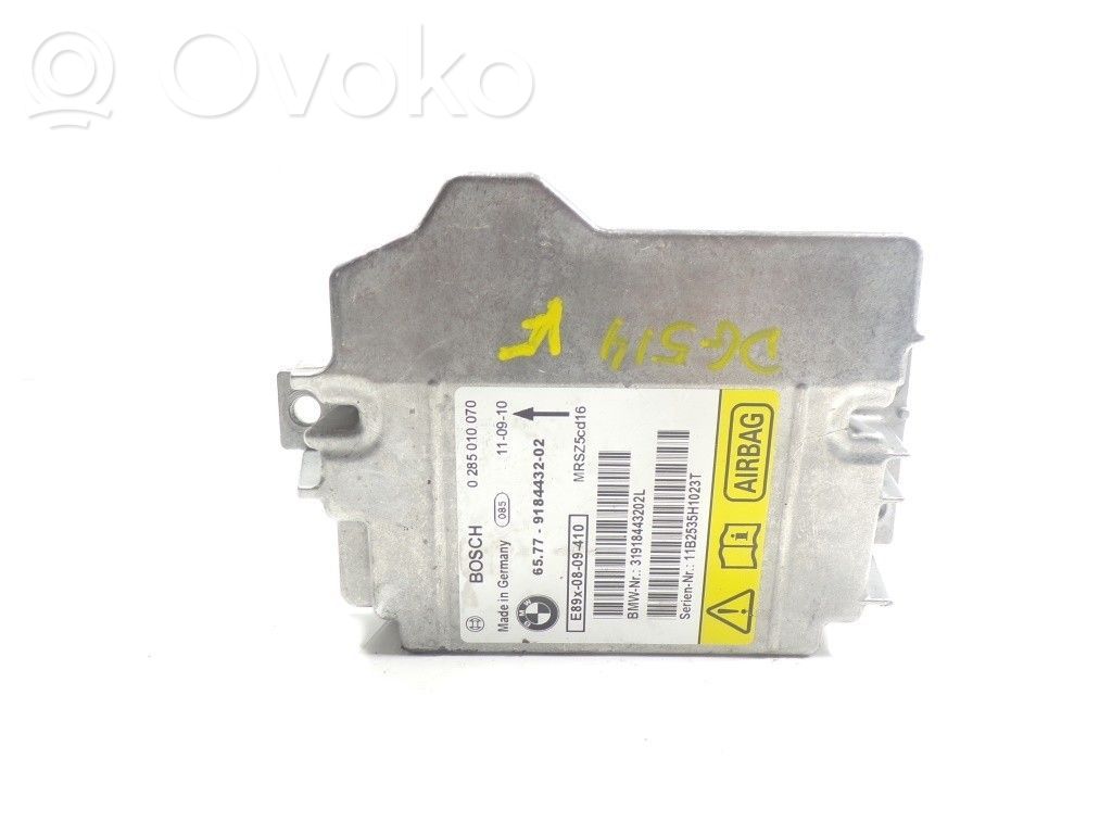 Unidad de control/módulo del Airbag   65779184432,9184432,0285010070