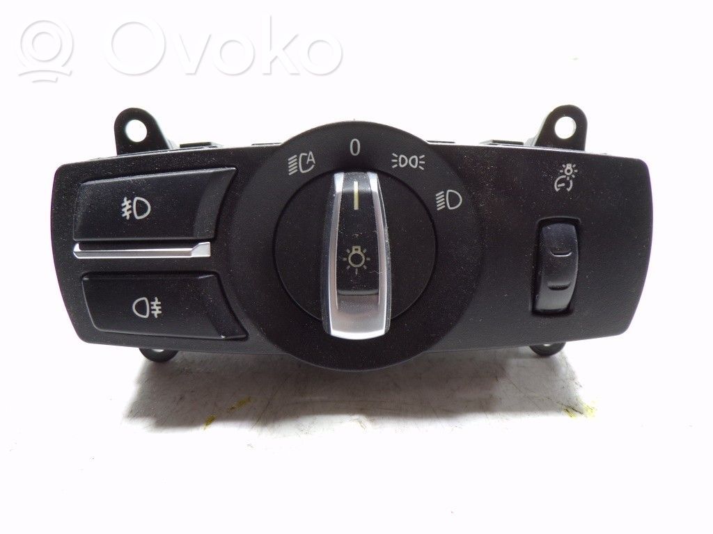 BMW 5 E60 E61 Interruptor de control del panel de luces 