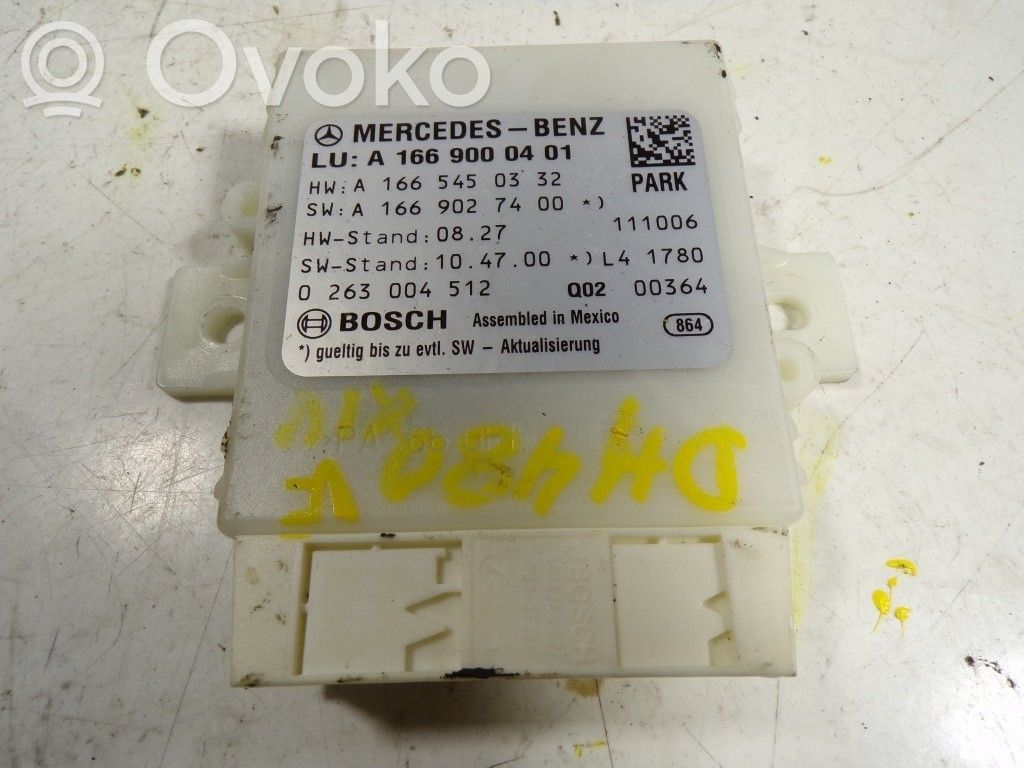 Mercedes-Benz ML W164 Alte unități/module de control 