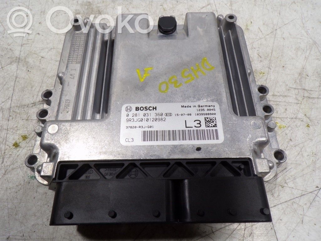 Honda Civic IX Engine control unit/module 