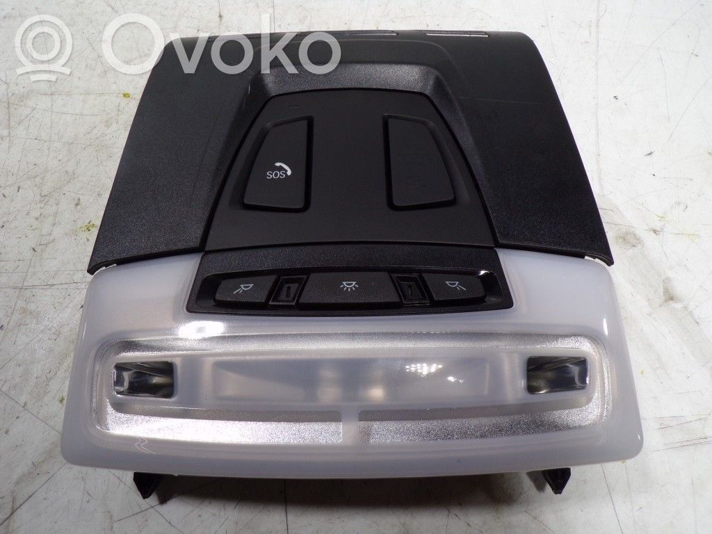 BMW 3 F30 F35 F31 Garniture de console d'éclairage de ciel de toit 