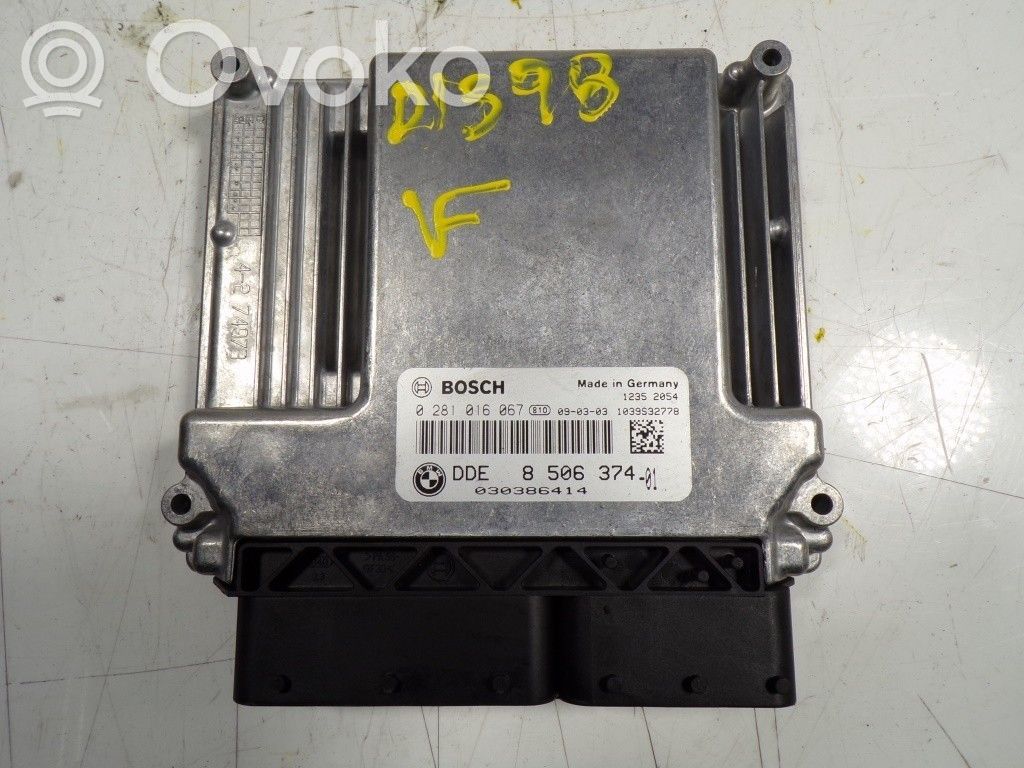 Moottorin ohjainlaite/moduuli   13618512498,0281016067,0281016067