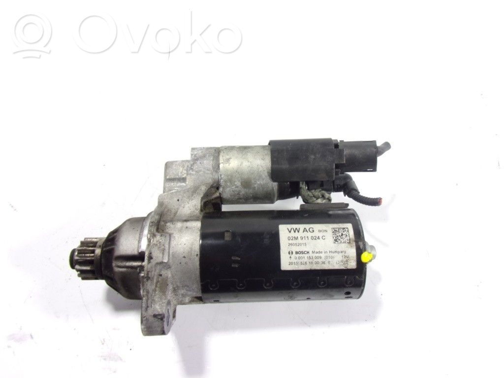 Motor de arranque   02M911024C,02M911024C,0001153009
