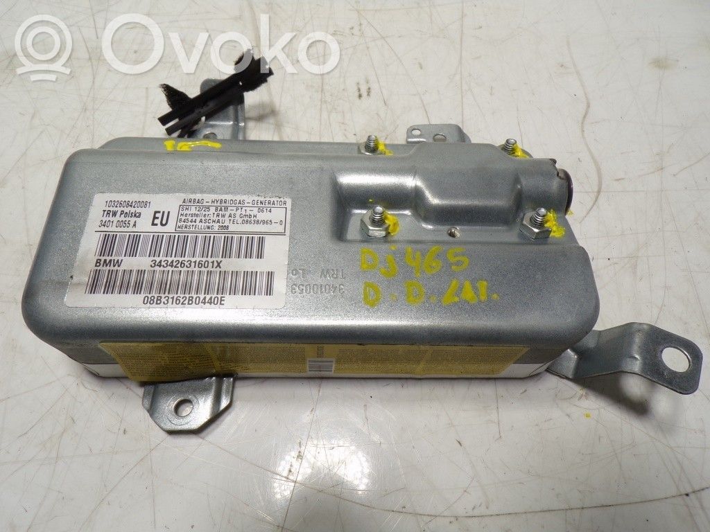 Side airbag   72123426316,34342631601X
