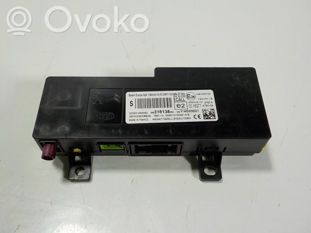 Other control units/modules   9831613880,983161388004