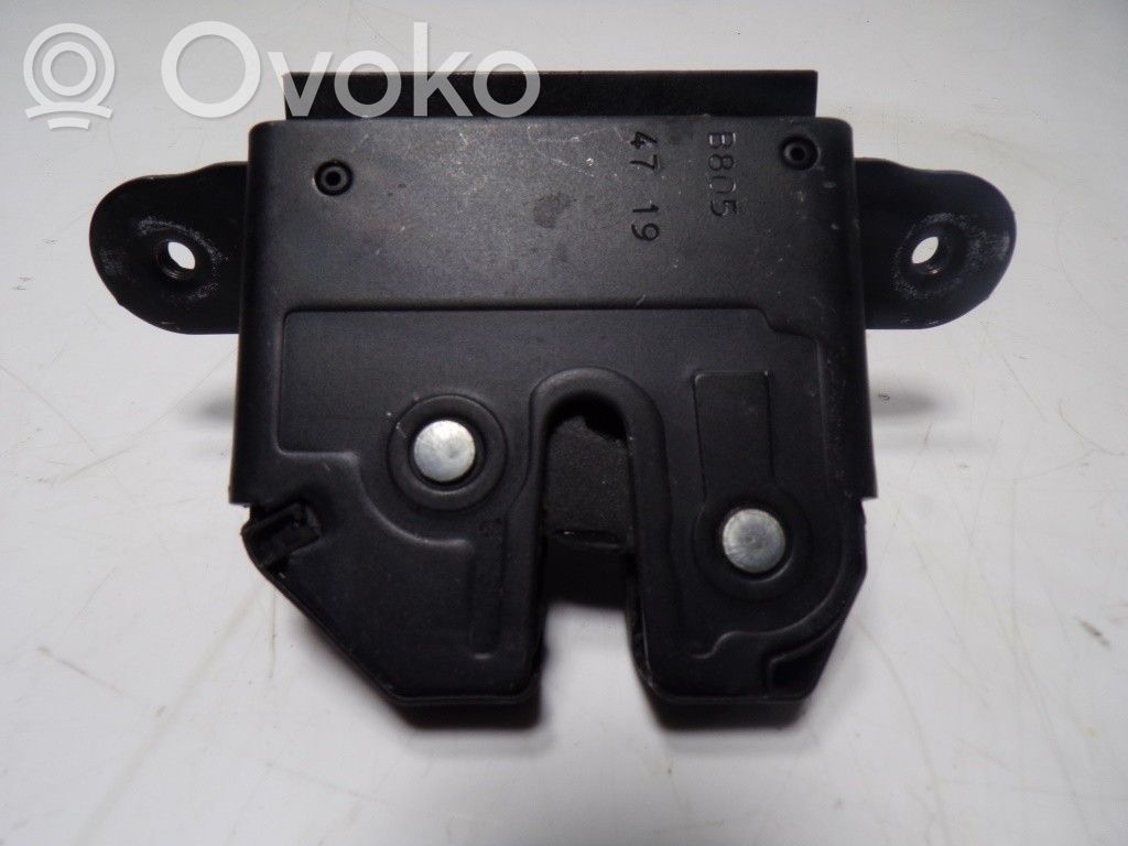 Fiat Tipo Tailgate lock latch