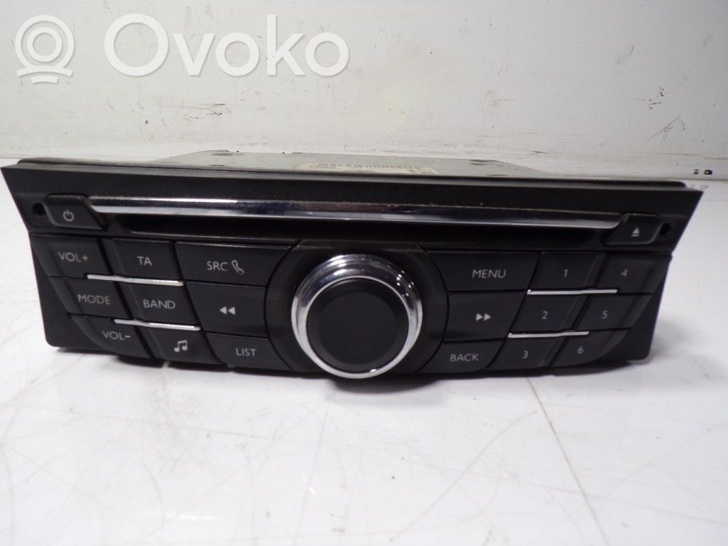 Citroen C-Elysée Steuergerät Audioanlage Soundsystem Hi-Fi 