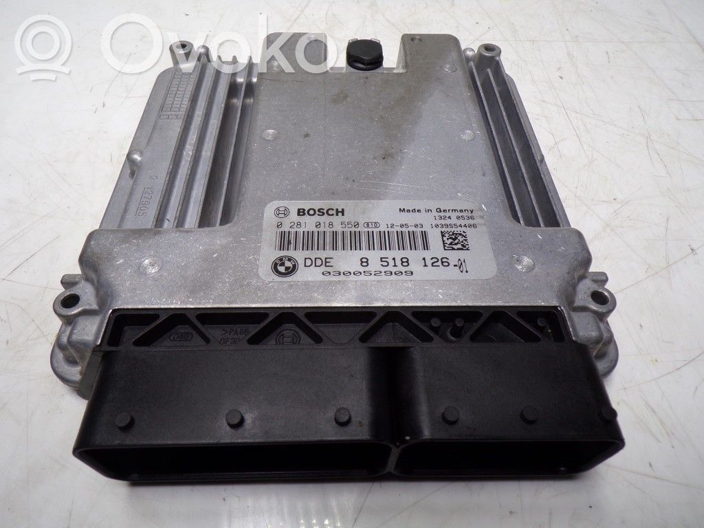 BMW 5 F10 F11 Centralina/modulo del motore 