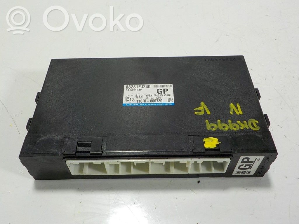 Subaru XV Other control units/modules 