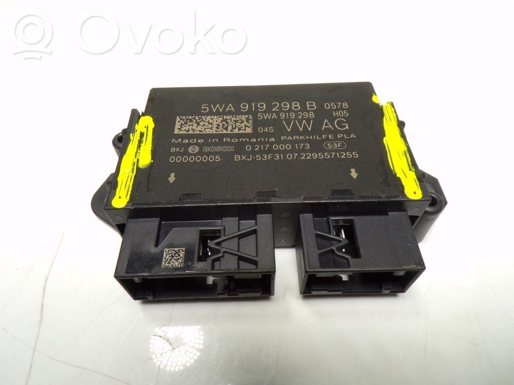 Autres unités de commande / modules   5WA919298B,5WA919298B