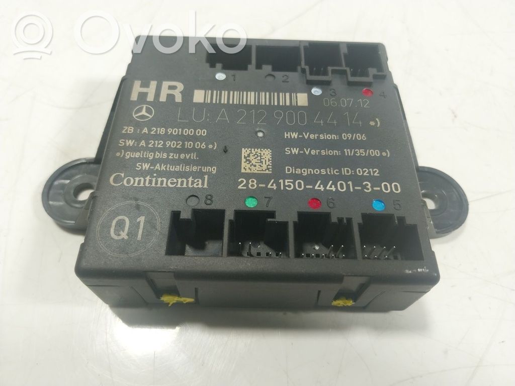 Mercedes-Benz E W211 Alte unități/module de control
