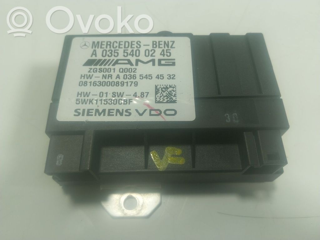 Mercedes-Benz ML W164 Autres unités de commande / modules 