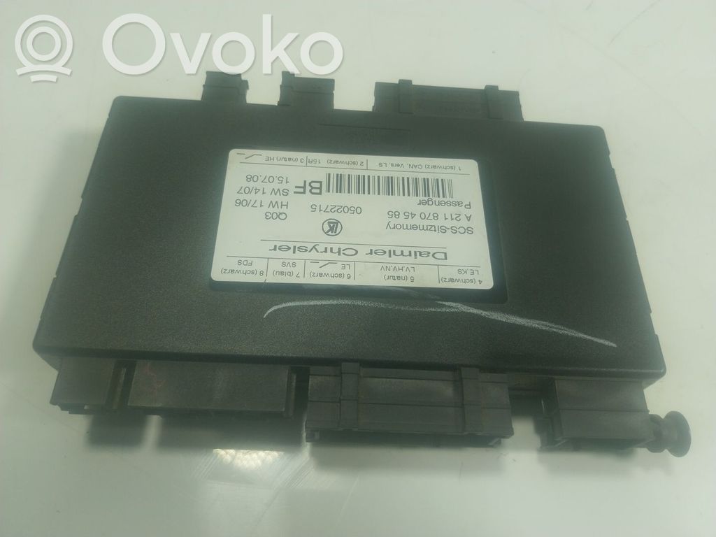 Mercedes-Benz ML W164 Alte unități/module de control 