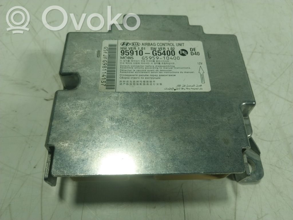 KIA Niro Module de contrôle airbag 