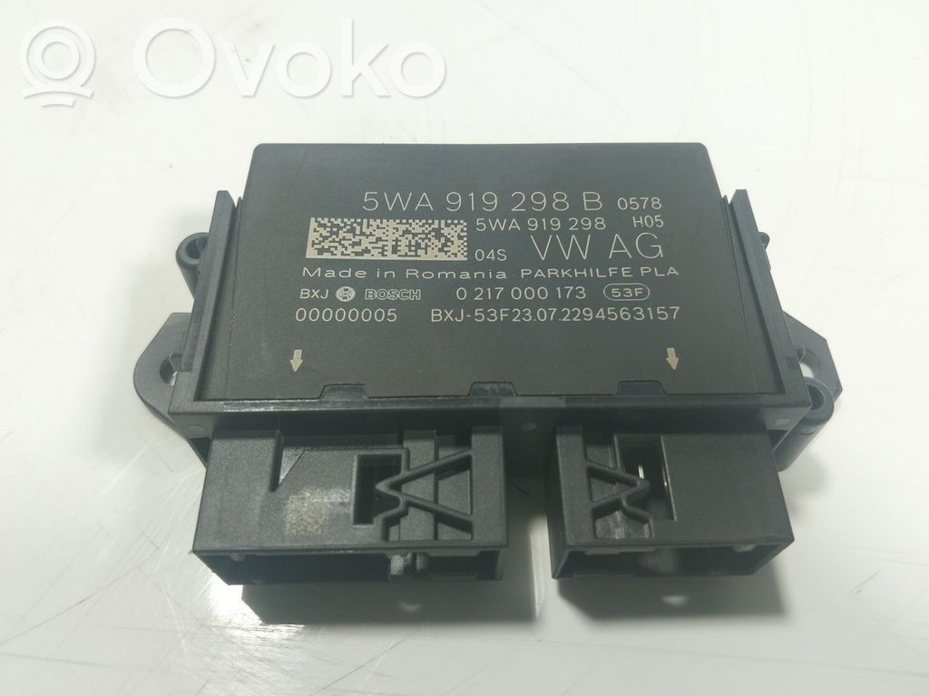 Alte unități/module de control   5WA919298B,5WA919298B
