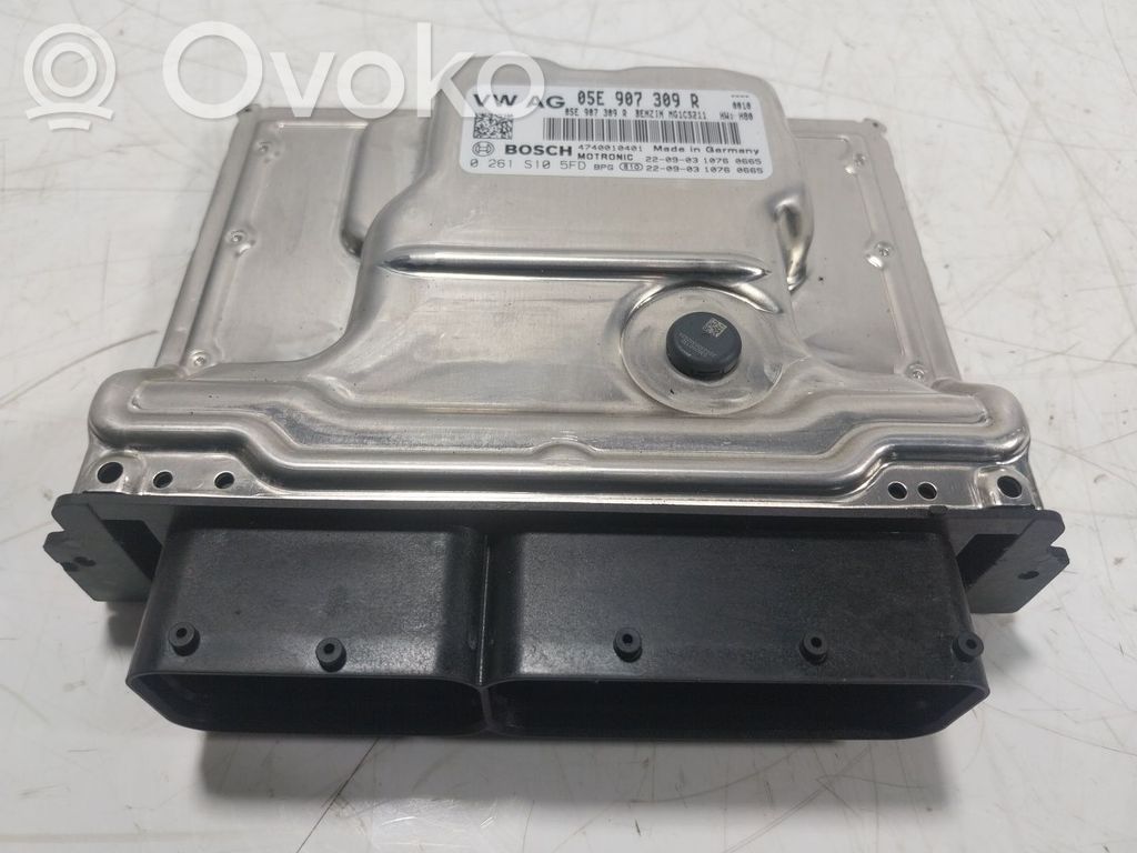 Unidad de control/módulo del motor   05E906013H5FP,05E907309R