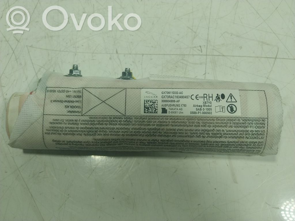 Airbag lateral   T2H3157,GX73611D32AC