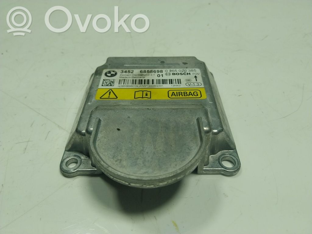 Unidad de control/módulo del Airbag   34526863433,685869801