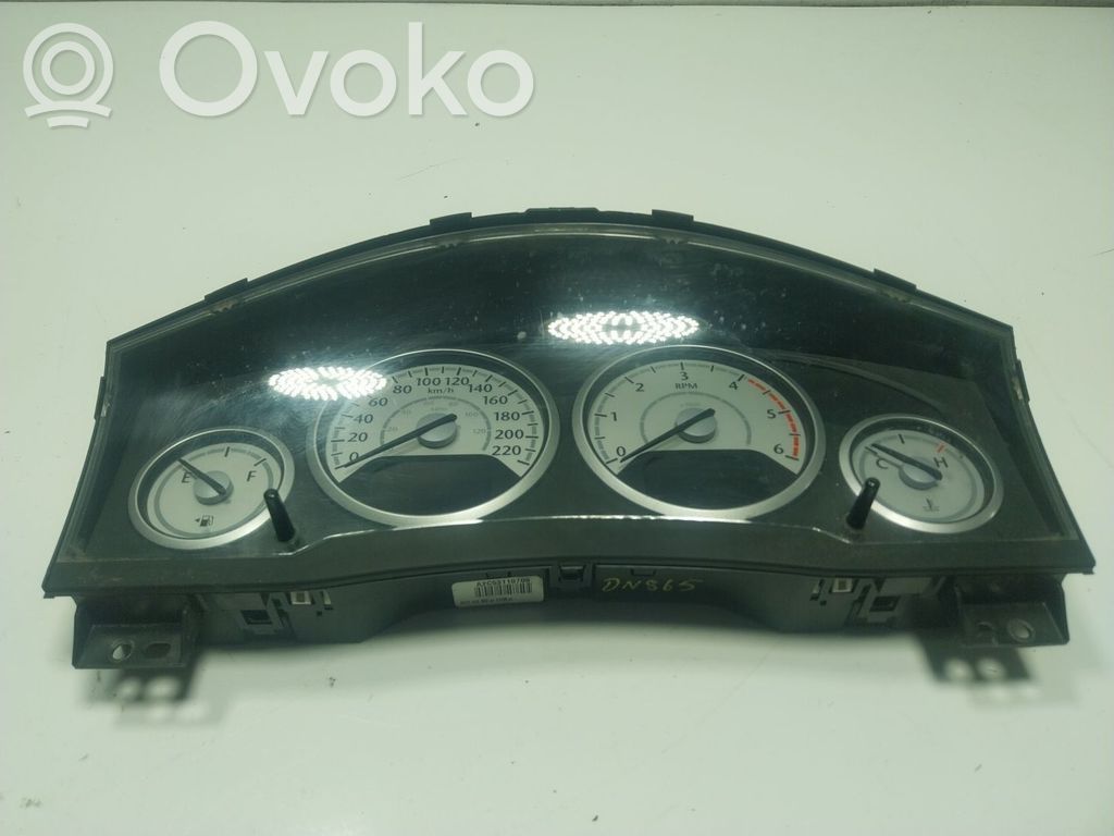Chrysler Grand Voyager V Tachimetro (quadro strumenti) 