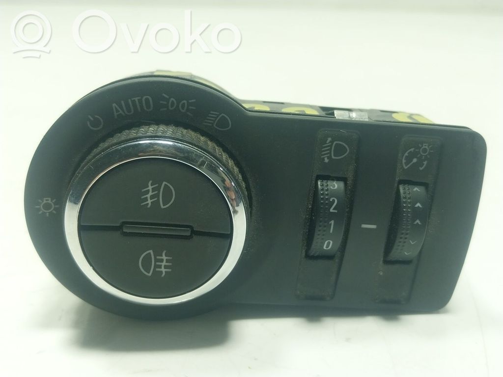 Opel Insignia A Przycisk / Pokrętło regulacji oświetlenia deski rozdzielczej