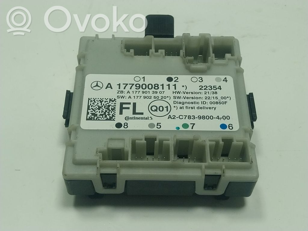 Mercedes-Benz A W177 Alte unități/module de control 