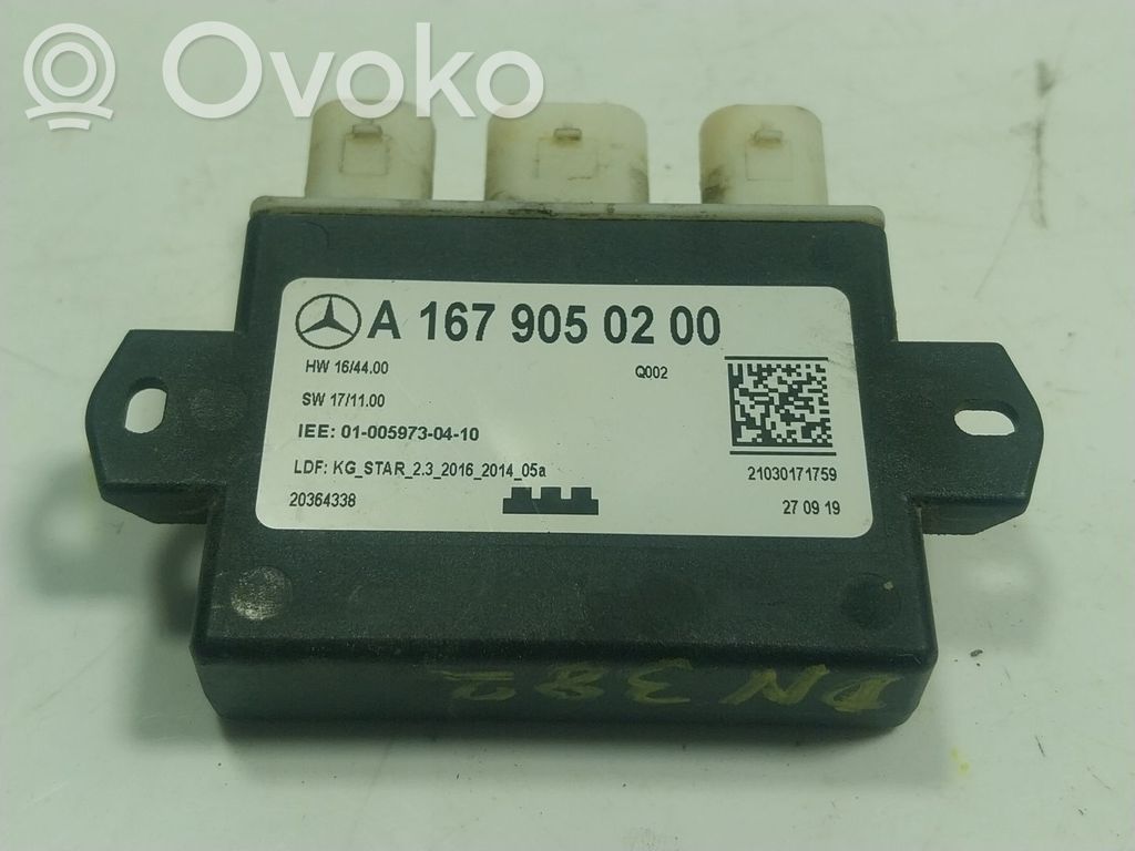 Mercedes-Benz GLE W167 Autres unités de commande / modules