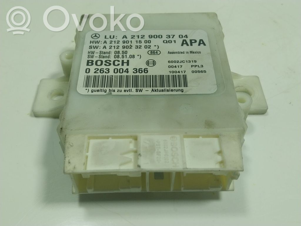 Otras unidades de control/módulos   A2129003704,A2129003704