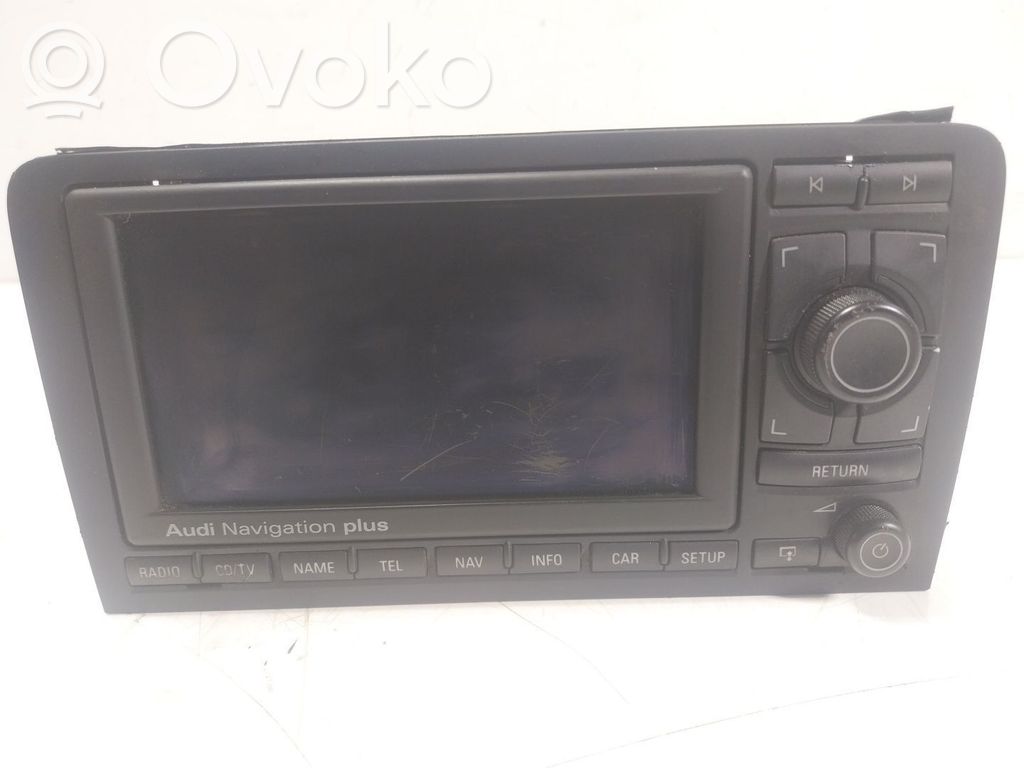 Audi A3 S3 8P Unidad delantera de radio/CD/DVD/GPS 