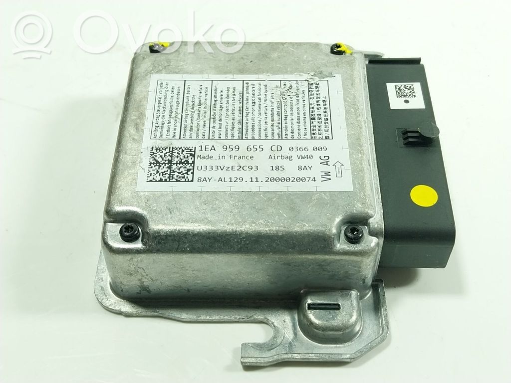 Unidad de control/módulo del Airbag   1EA959655CD,1EA959655CD