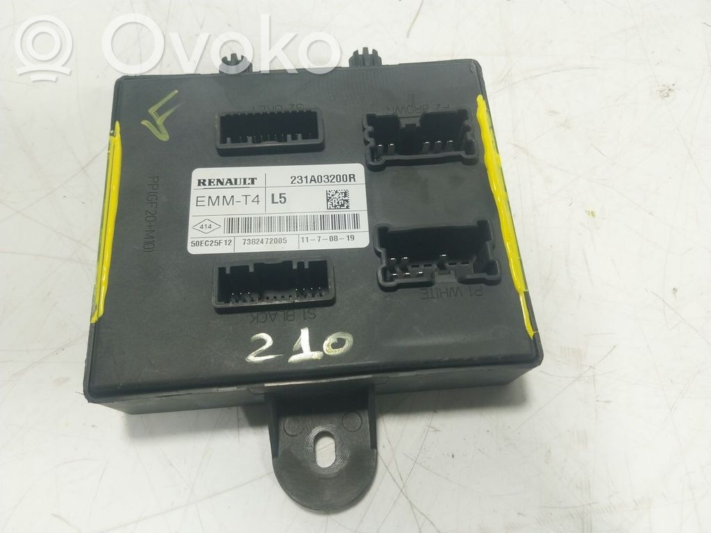 Otras unidades de control/módulos   231A02188R,231A03200R