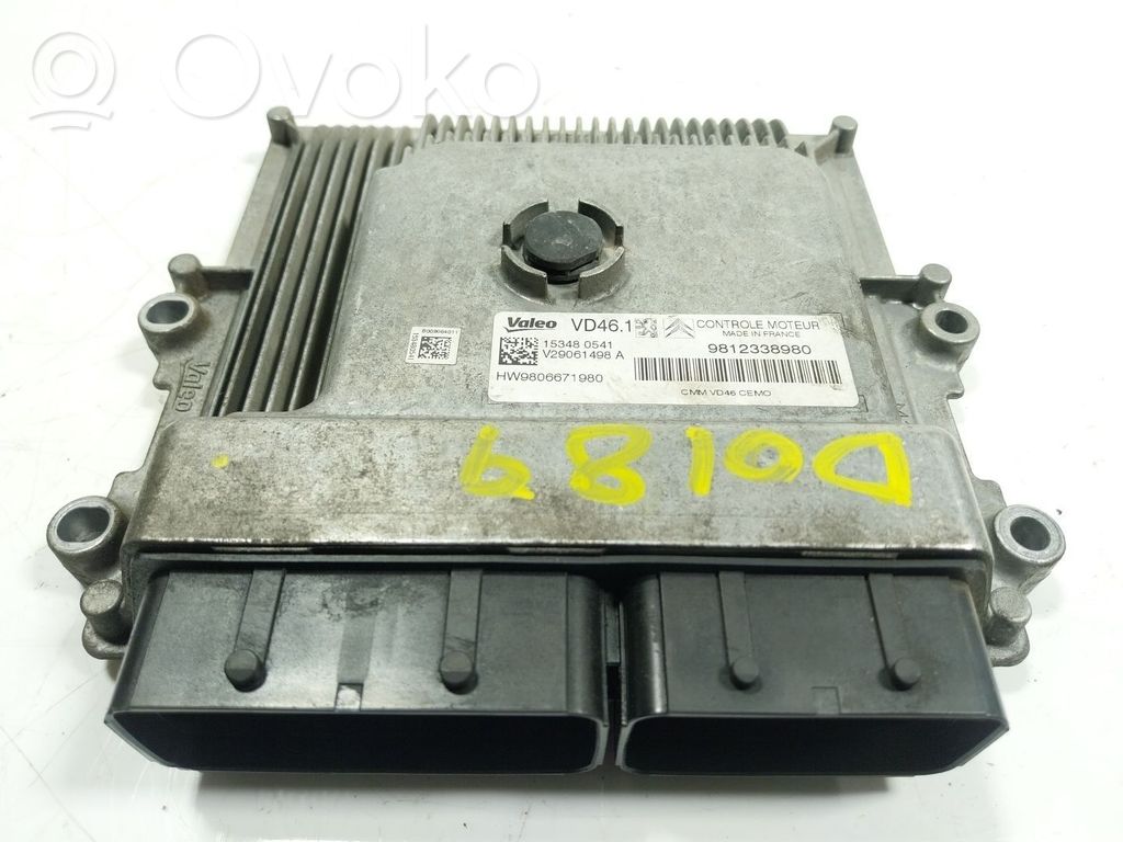 Peugeot 308 Engine control unit/module 