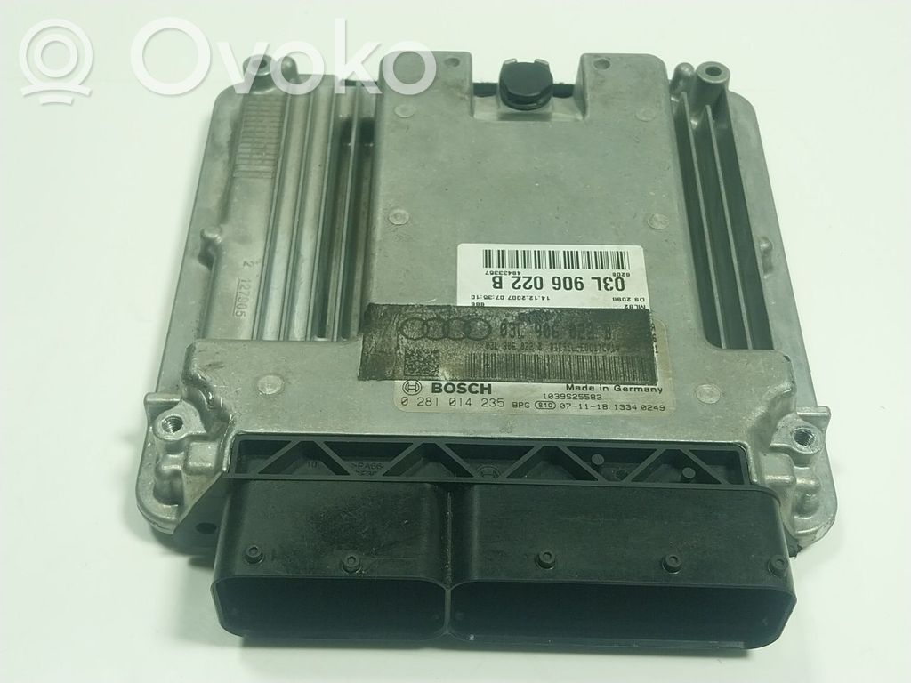 Engine control unit/module   03L906022B8K0,03L906022B