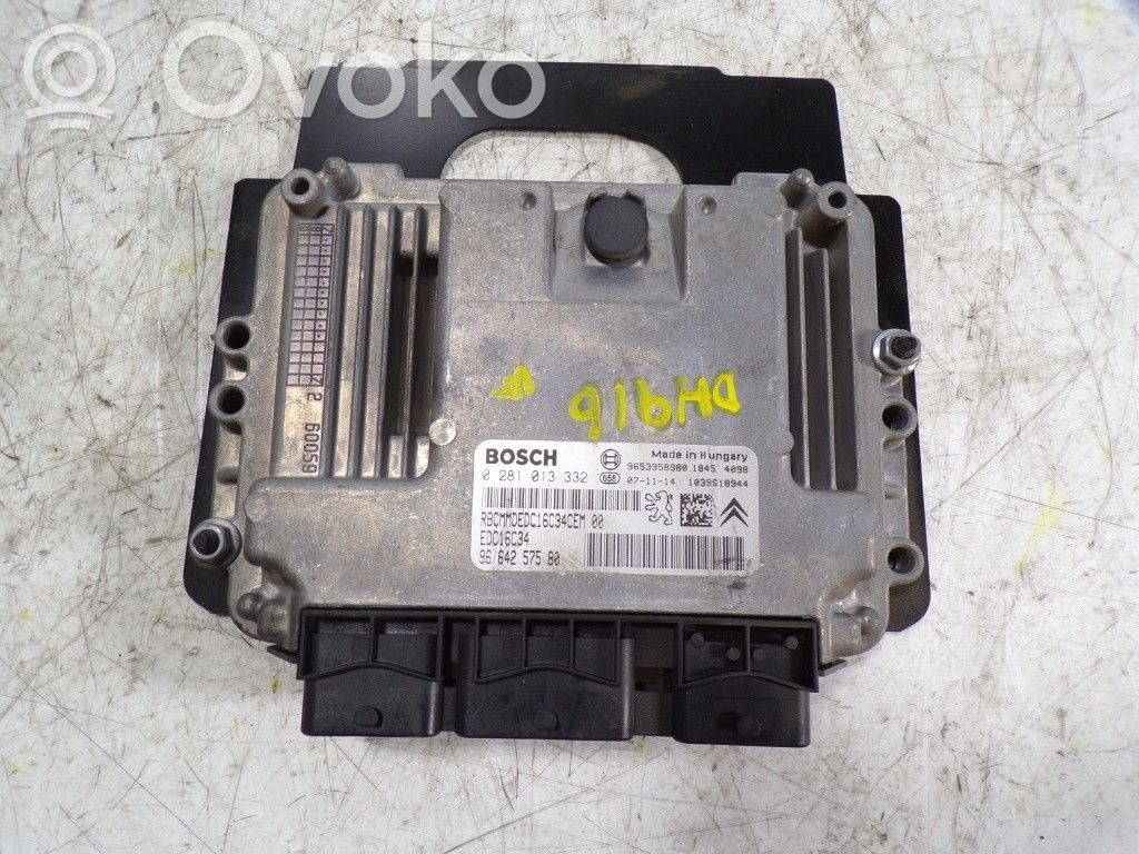 Unidad de control/módulo del motor   9664257580