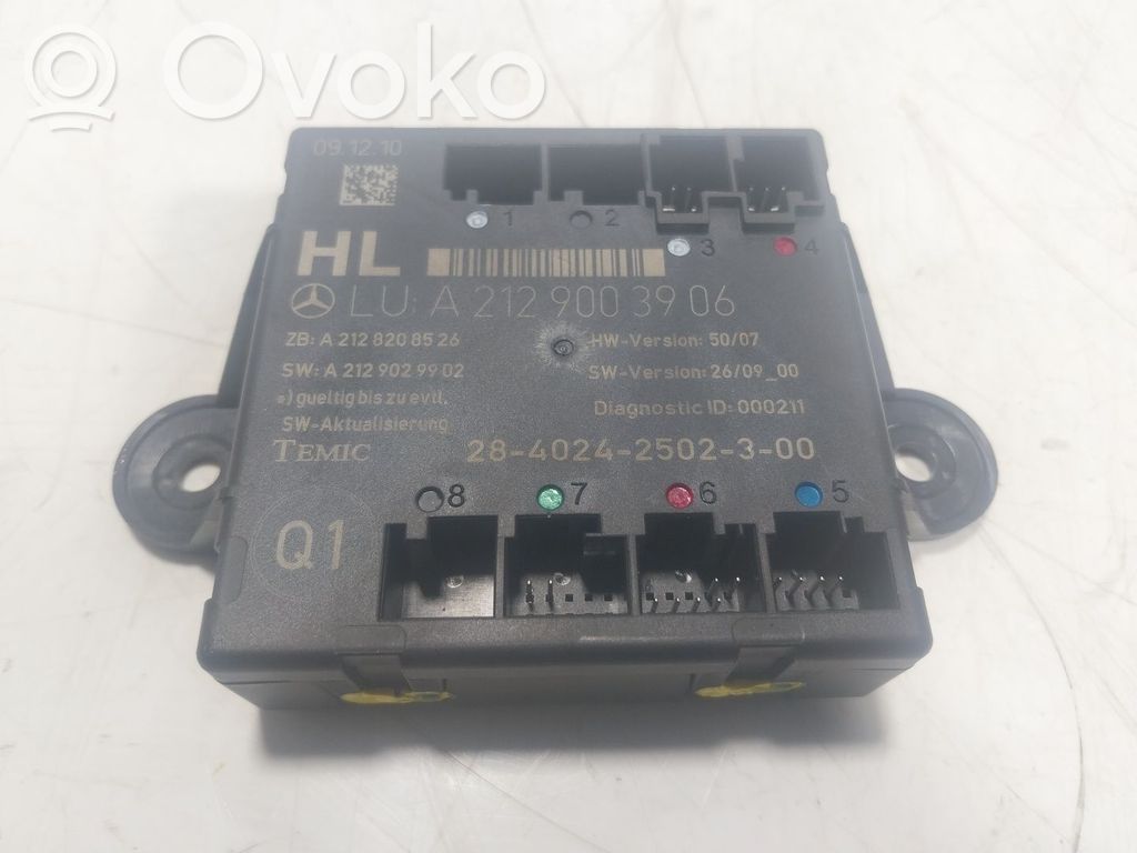 Alte unități/module de control   A2129001227,A2129003906