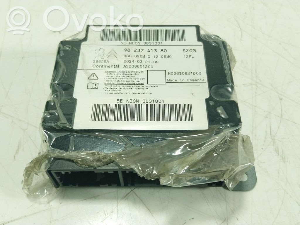 Unidad de control/módulo del Airbag   1663836480,9823741380