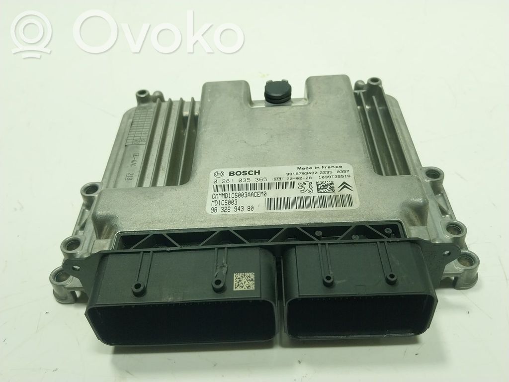 Motorsteuergerät/-modul   9832694380