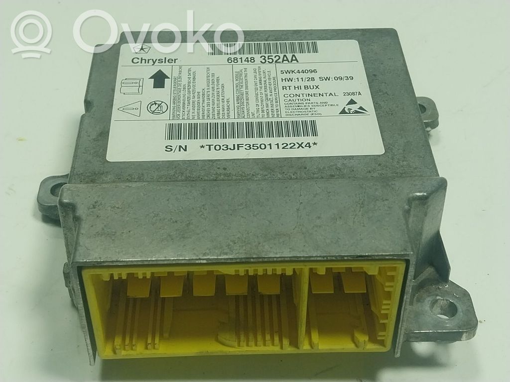 Chrysler Grand Voyager V Module de contrôle airbag