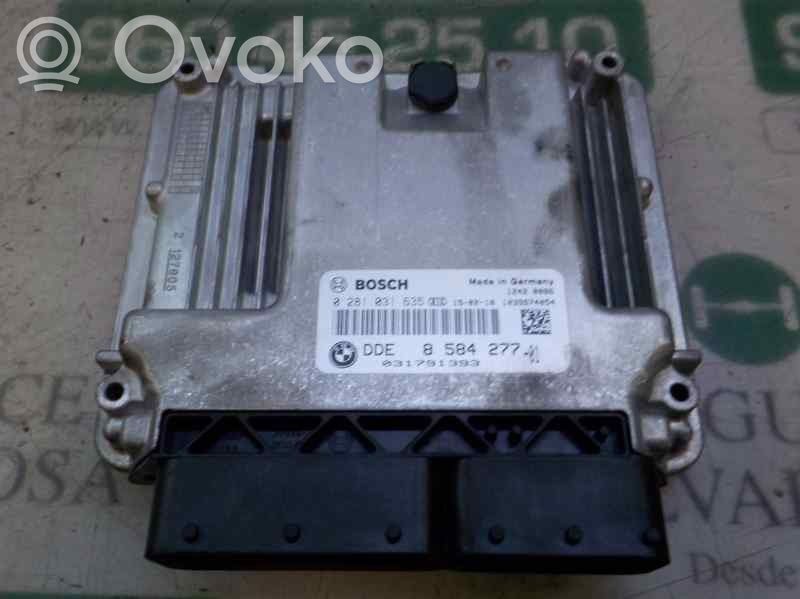 BMW 3 F30 F35 F31 Unidad de control/módulo del motor 