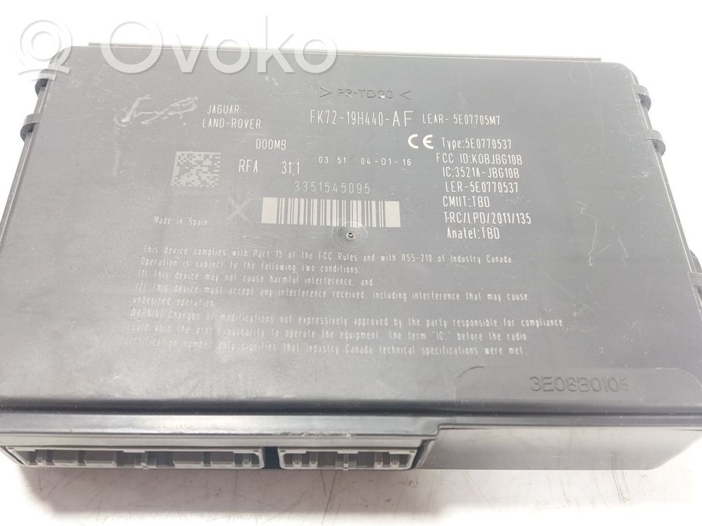 Autres unités de commande / modules   LR080756,FK7219H440AF