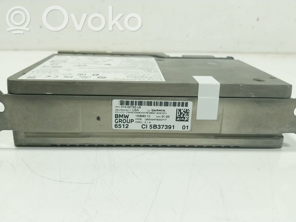 Panel / Radioodtwarzacz CD/DVD/GPS   65125B37391,5B3739101